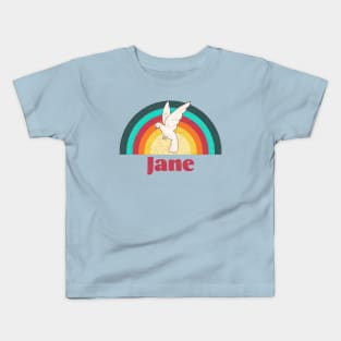 Jane- Vintage Faded Style Kids T-Shirt